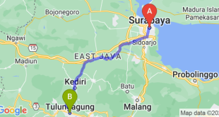 Rute Perjalanan Situbondo Ke Surabaya